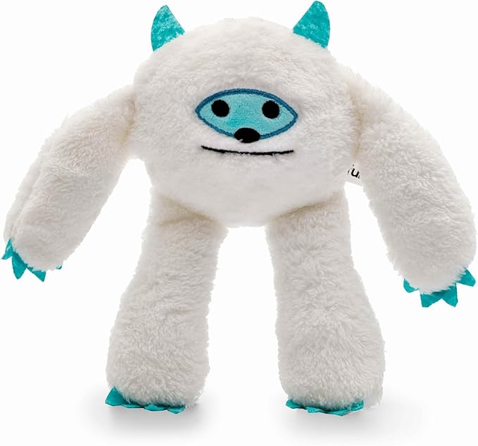 Flourish Pets 3 in 1 Multi-Layer Chew Toy for Active Dogs | Non-Toxic BPA Free Double Stitched Soft Fabric Exterior Dog Toys | Long-Lasting Dog Plush Toys ā Large Yeti 11"