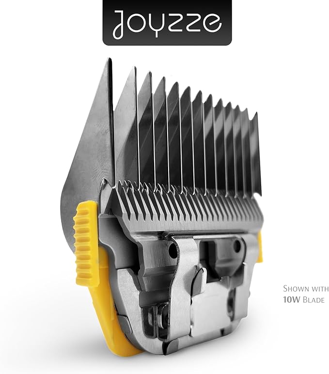 A Series Wide 10mm 3/8" Metal Comb - Professional Dog Grooming Blades for Smooth Coat, Durable and Precise for Trimming and Finishing, Compatible with A Series Clippers