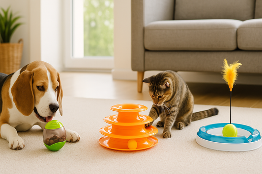 Best Interactive Toys to Keep Your Dogs and Cats Entertained Indoors