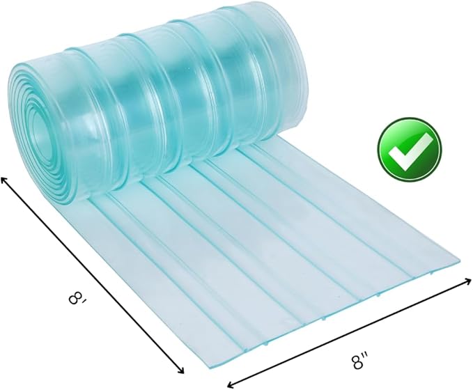 Dog Door Replacement Vinyl Flaps for Doggy Door- DIY Pet Shelter XL Plastic Strips - for Dog Houses, Kennels, Pet Doors, Chicken Coop - Complete with Hardware and Treat Chew Toy