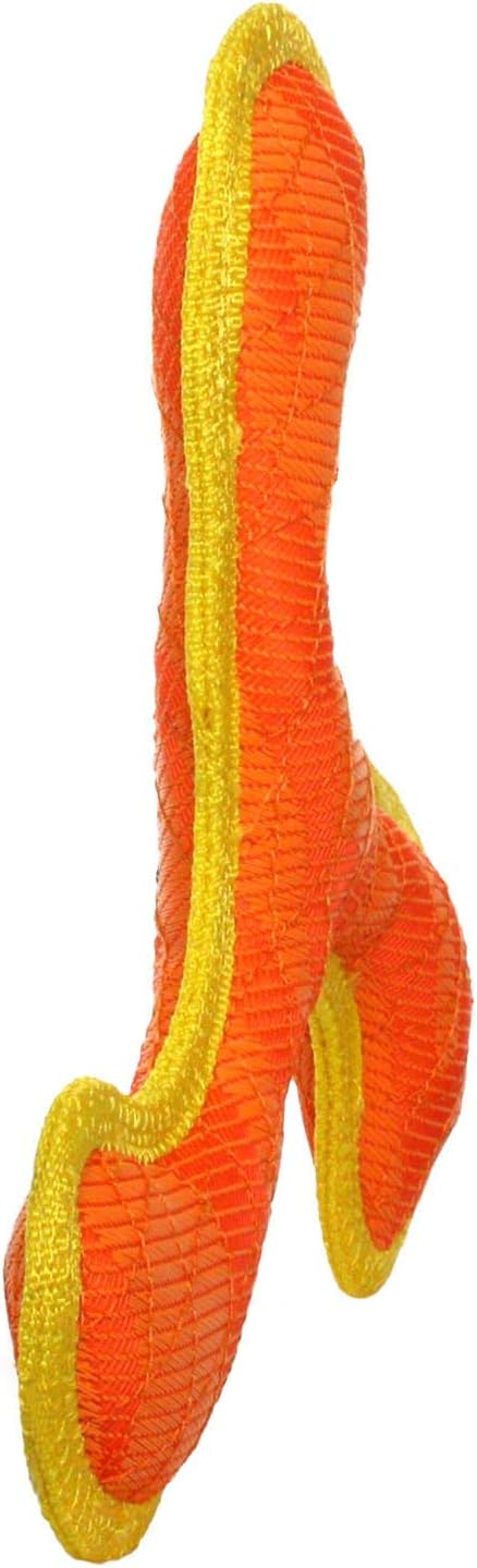 DURA FORCE - Durable Woven Fiber - Crab - Squeakers - Multiple Layers. Made Durable, Strong & Tough. Interactive Play Dog Toy (Tug, Toss & Fetch). Machine Washable & Floats (Combo Pack)