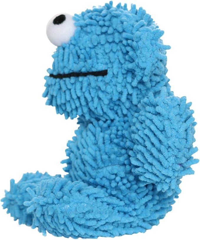 MIGHTY- Microfiber Ball Monster - Made with Squeaker Balls and Minimal Stuffing. Strong & Tough. Interactive Play Dog Toy. Machine Washable & Floats (Junior 2 Pack)