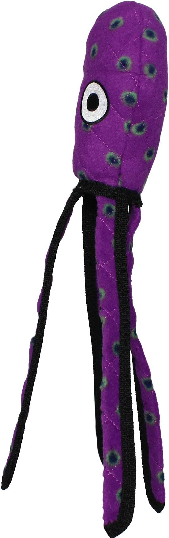 TUFFY - Limited Edition-World's Tuffest Soft Dog Toy- Phrog & Purple Squid- 2 Pack. Squeakers-Multiple Layers.Made Durable, Strong & Tough.(Tug, Toss & Fetch).Machine Washable & Floats