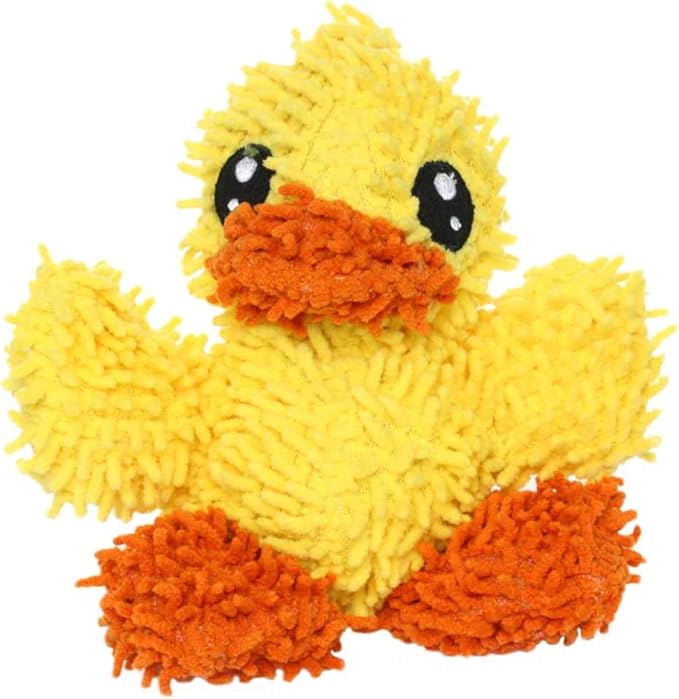 MIGHTY- Microfiber Ball Monster - Made with Squeaker Balls and Minimal Stuffing. Strong & Tough. Interactive Play Dog Toy. Machine Washable & Floats (2 Combo Pack)