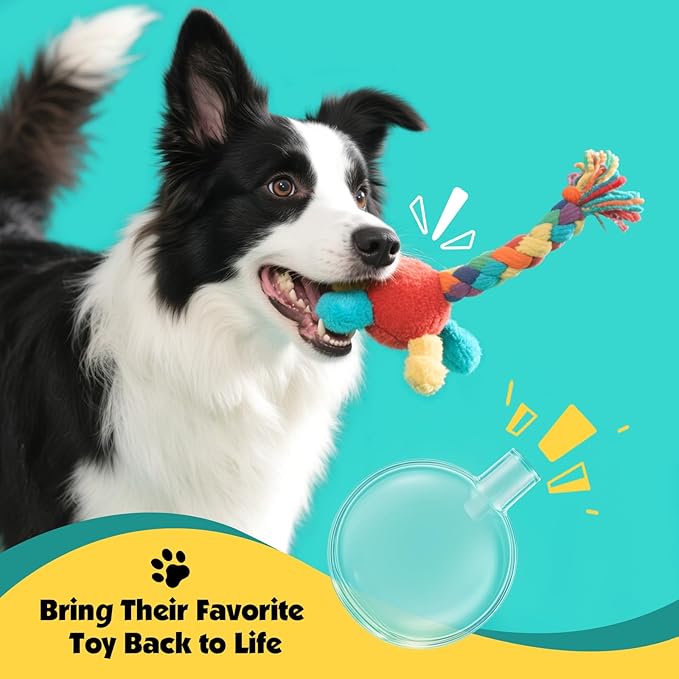 Squeakers for Dog Toys - 24pcs Replacement Dog Toy Squeakers (3 Sizes Mixed)