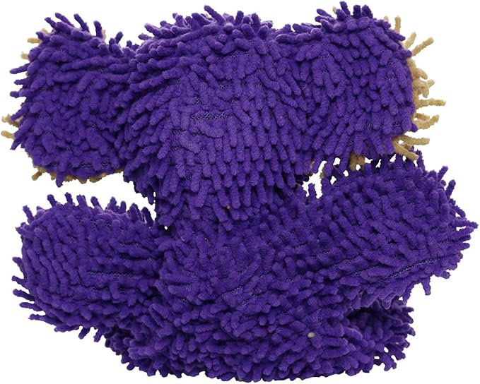 MIGHTY- Microfiber Ball Elephant– Made with Squeaker Balls and Minimal Stuffing. Strong & Tough. Interactive Play Dog Toy. Machine Washable & Floats. (Junior)