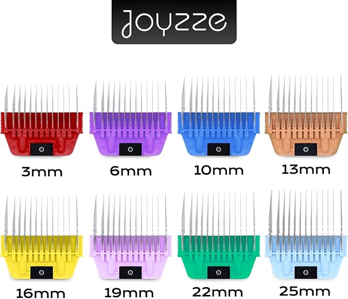 Dog Grooming Comb, A Series Wide 22mm 7/8" Metal, Professional for Smooth Coat, Durable and Precise, Trimming and Finishing, Compatible with A Series Clippers