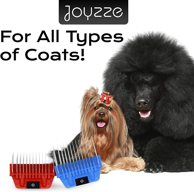 A Series Wide 16mm 5/8" Metal Comb - Professional Dog Grooming Blades for Smooth Coat, Durable and Precise for Trimming and Finishing, Compatible with A Series Clippers