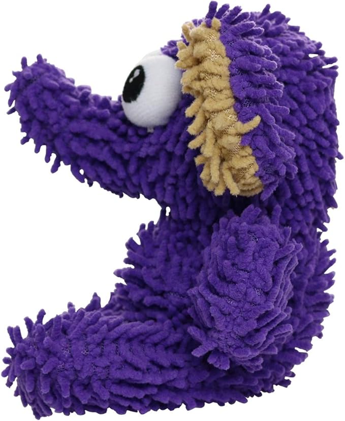 MIGHTY- Microfiber Ball Elephant– Made with Squeaker Balls and Minimal Stuffing. Strong & Tough. Interactive Play Dog Toy. Machine Washable & Floats. (Junior)