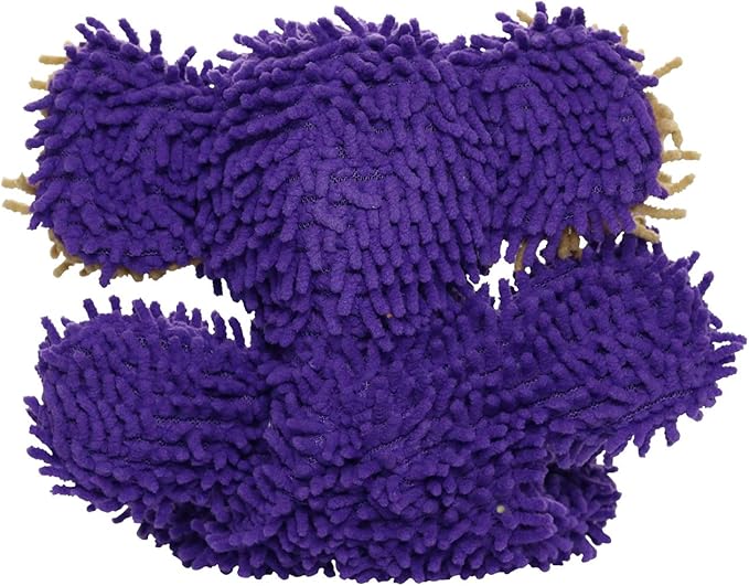 MIGHTY- Microfiber Ball Elephant– Made with Squeaker Balls and Minimal Stuffing. Strong & Tough. Interactive Play Dog Toy. Machine Washable & Floats. (Junior 2 Pack)
