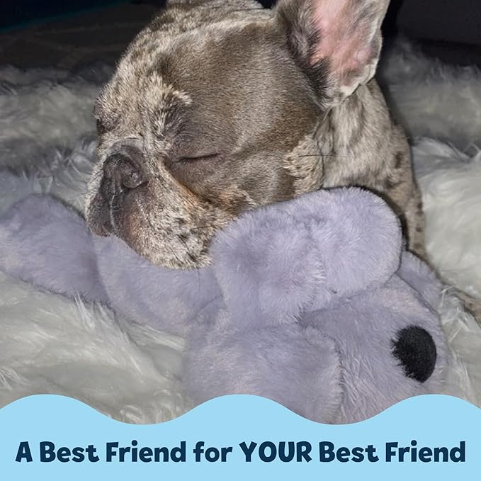 Snuggle Puppy Original Dog Toy for Small Breeds - Heartbeat Puppy for Dogs - Pet Anxiety Relief and Calming Aid - Comfort Dog Toys for Behavioral Training.