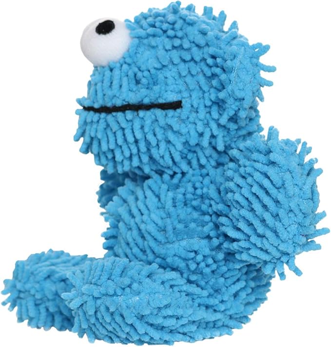 MIGHTY- Microfiber Ball Monster - Made with Squeaker Balls and Minimal Stuffing. Strong & Tough. Interactive Play Dog Toy. Machine Washable & Floats (Junior)
