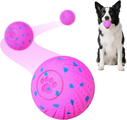 Smart Interactive Dog Toys, Activated Moving, Bouncing, Rotating Ball for Medium/Large Dogs, 2025 E-TPU Material, Motion-Activated Dog Gift to Keep Them Busy, IP54 Waterproof & USB Rechargeable