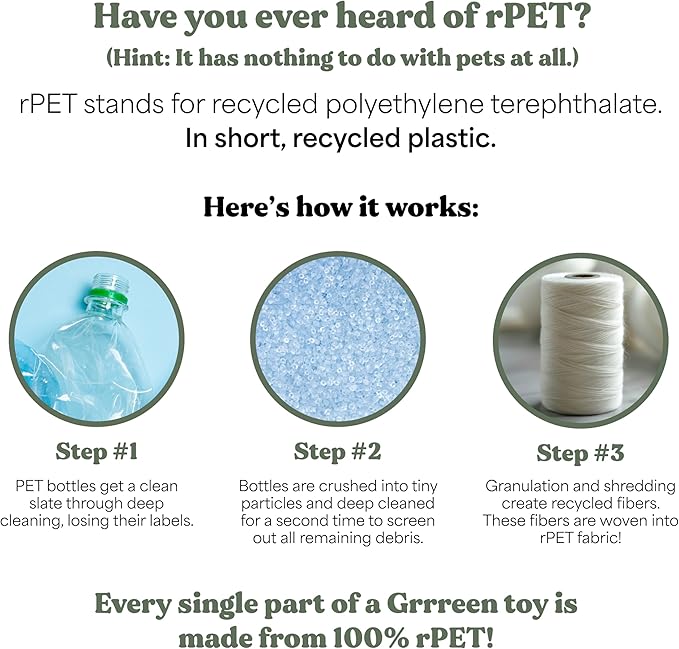 Dog Toys | Plush Toy Dolphin Stuffed Animal for Dogs | Medium Eco Friendly Toy - Easy to Clean and Made from Non Toxic Materials