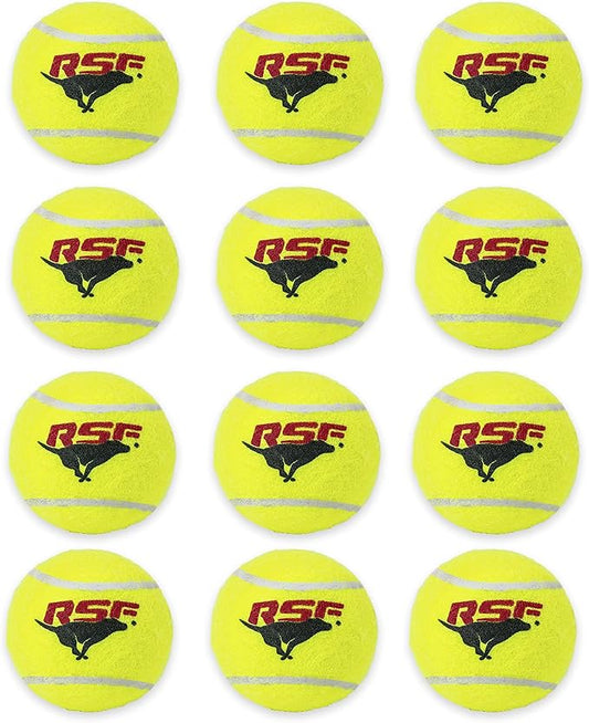 Franklin Pet Supply Co. RSF Squeak Mini 1.75" Tennis Balls - Dog Toy Squeaks When Squeezed - 12 Pack - for Small Dogs - Squeaker Noise