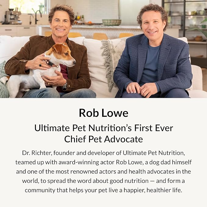 Ultimate Pet Nutrition Canine Boost, 30-in-1 Natural Grain Free Dog Food Booster Topper with Vitamins, Amino Acids, Probiotics, and Digestive Enzymes for Dog Health