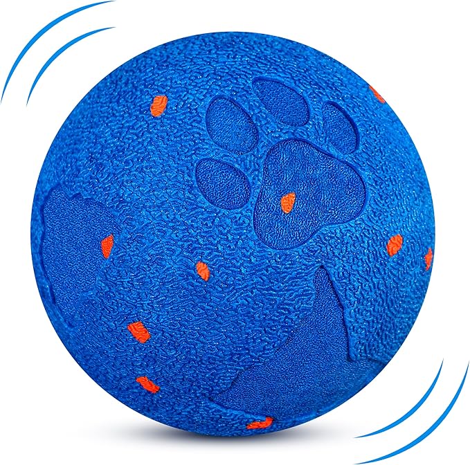 Interactive Dog Toys & Interactive Dog Ball for Medium/Large Dogs: Self-Moving, Auto-Vibrating & Bouncing Smart Ball - Chew-Resistant E-TPU, Low-Noise & IPX7 Waterproof