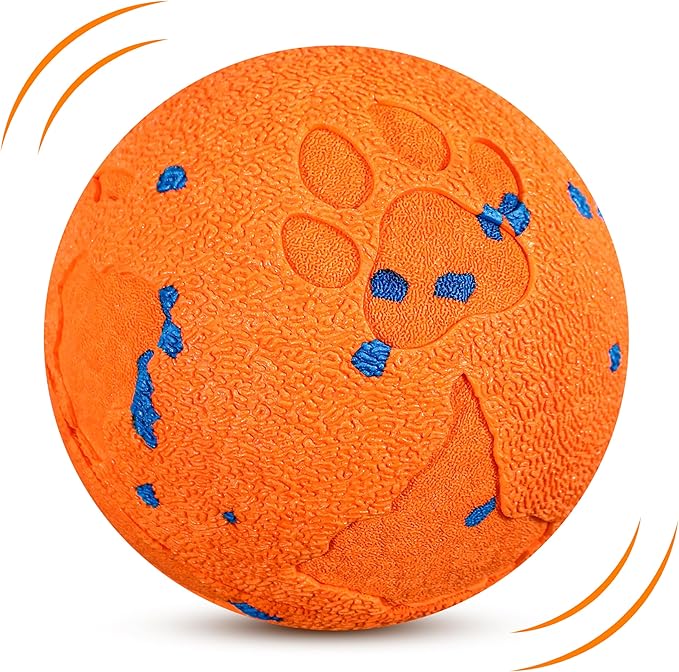 Interactive Dog Toys & Interactive Dog Ball for Medium/Large Dogs: Self-Moving, Auto-Vibrating & Bouncing Smart Ball - Chew-Resistant E-TPU, Low-Noise & IPX7 Waterproof